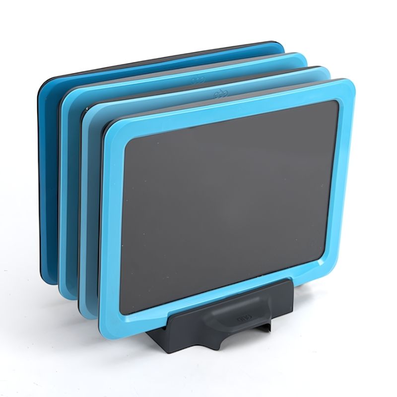 Four TTS Illuminated Writing Boards from the Sensory ICT Glow Set displayed clean, showing the LED backlit surface used for sensory mark-making activities