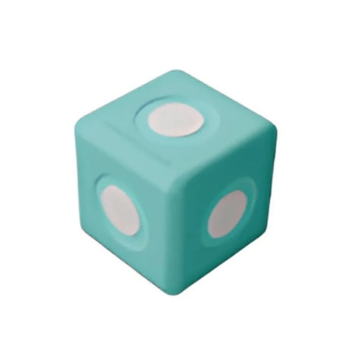 TUKI BIG Smart Magnetic Foam Block green cube from the Smart 30 set, one of 3 Smart TUKI shapes, showing the 10cm x 10cm x 10cm large-format dimensions and closed-cell EVA foam construction of the SMART range blocks