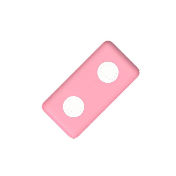 TUKI Regular Magnetic Foam Block pink rectangle shape from the 48-element neodymium magnetic construction group set, showing the closed-cell foam surface and individual block design