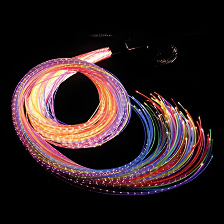 UFO MicroLED 4000 fibre optic spray harness complete kit with LED light source and RF remote, for sensory room lighting in therapy and home environments