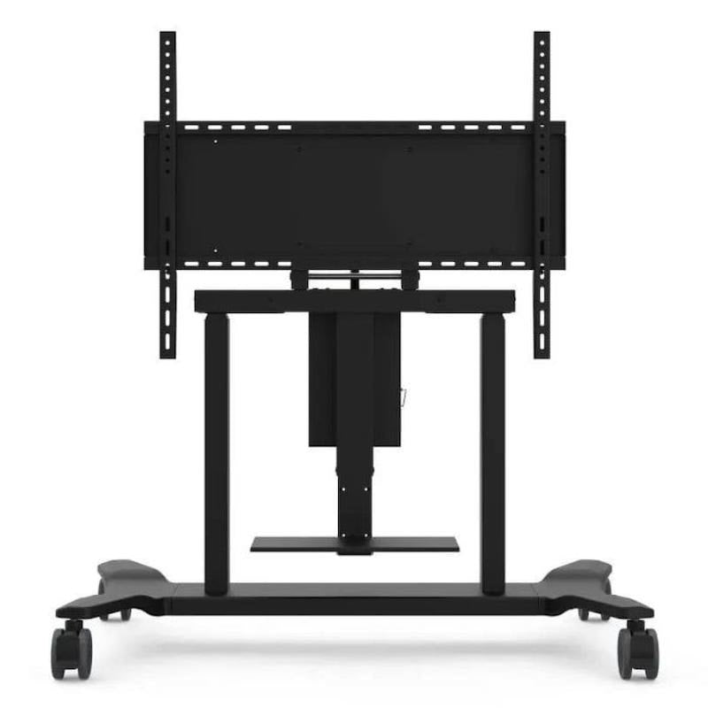 ViewSonic VB-STND-008 motorized cart control pad close-up, showing motorized height adjustment controls for ViewBoard interactive displays