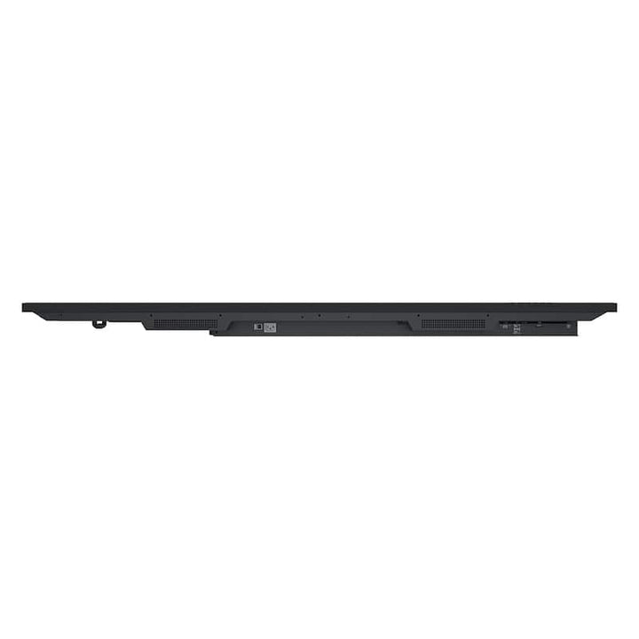 ViewSonic ViewBoard IFP6550 65" interactive display, close-up of USB-C, HDMI, and connectivity ports
