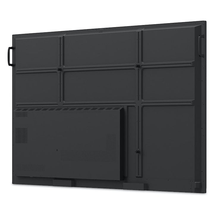 ViewSonic ViewBoard IFP8650 86" 4K interactive flat panel, rear right angle for installation and mounting reference