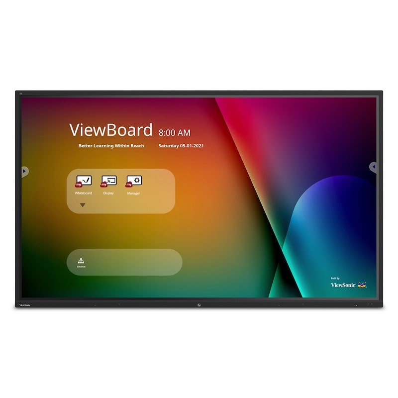 ViewSonic ViewBoard IFP9850 98" 4K interactive display, clean front product view - largest available size for auditoriums and large inclusive spaces